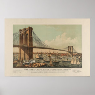 Brooklyn Bridge Poster