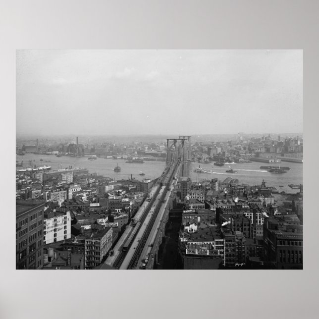 Brooklyn Bridge Poster (Vorne)
