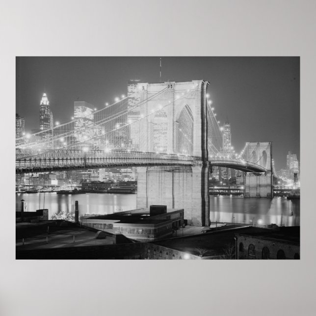 Brooklyn-Bridge Poster (Vorne)