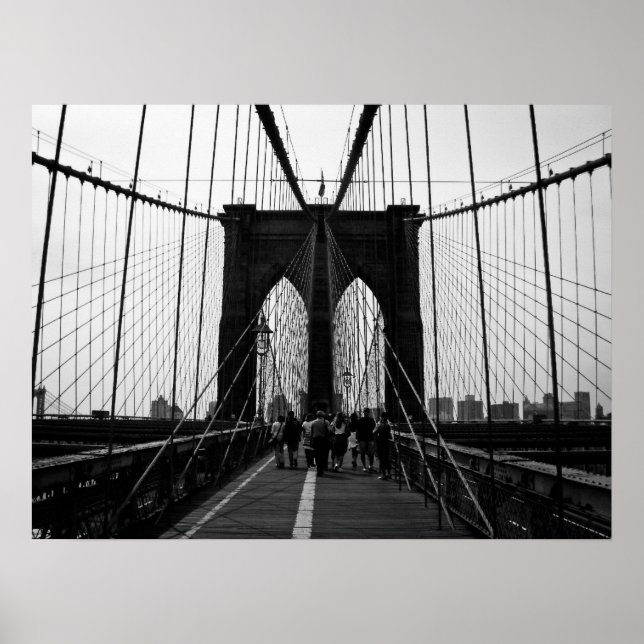 Brooklyn Bridge Poster (Vorne)