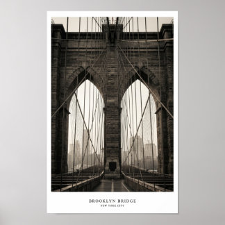 Brooklyn Bridge Poster