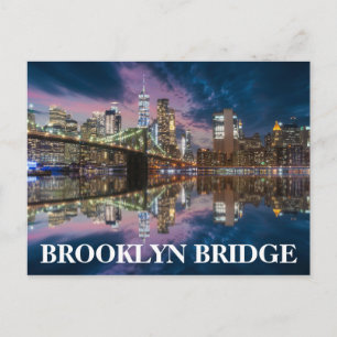 Brooklyn Bridge Postkarte