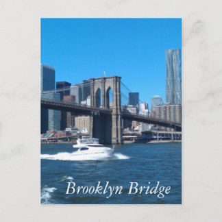 Brooklyn Bridge Postkarte