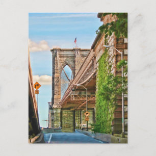 Brooklyn Bridge Postkarte