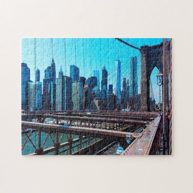 Brooklyn Bridge. Puzzle (Horizontal)