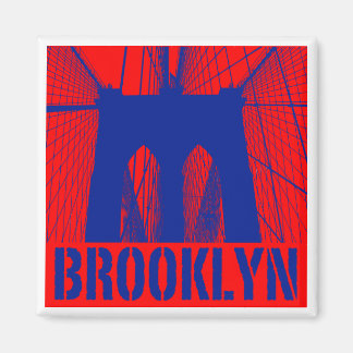 Brooklyn Bridge Silhouette Stolz 2 Magnet