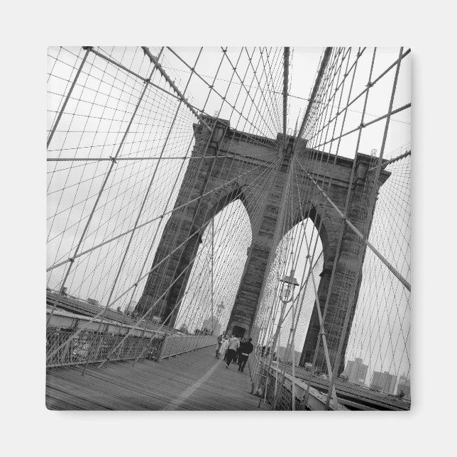 Brooklyn Bridge Slant Magnet (Vorne)
