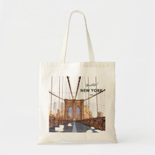 Brooklyn Bridge Tragetasche