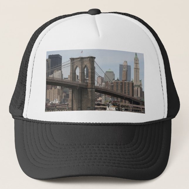 Brooklyn Bridge Truckerkappe (Vorderseite)