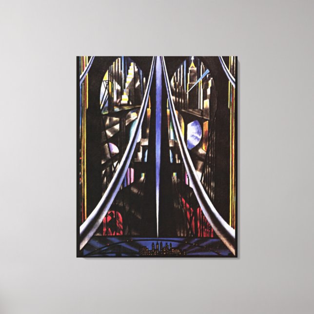 Brooklyn Bridge, Variation on a Old Theme Leinwanddruck (Vorderseite)