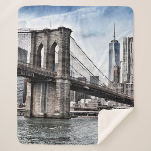 BROOKLYN BRIDGE WÄHREND DES TAGES SHERPADECKE
