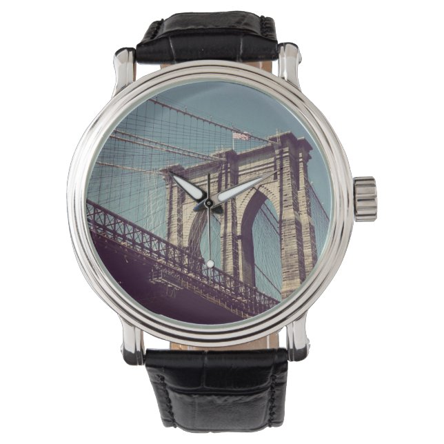 Brooklyn Bridge Watch Armbanduhr (Vorderseite)