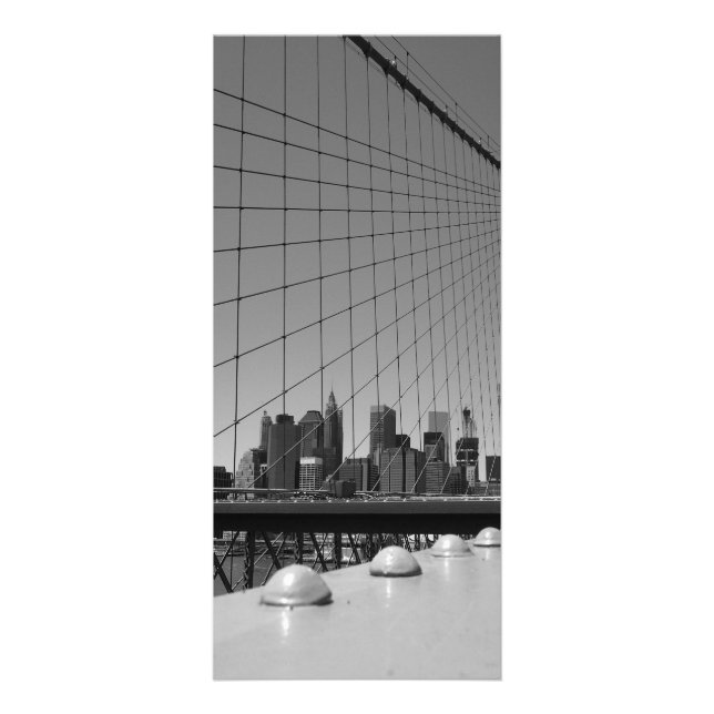 Brooklyn Bridge Werbekarte (Vorne)