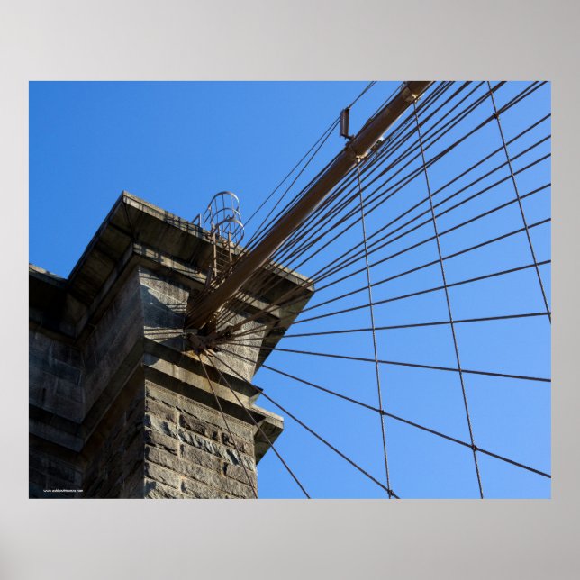 Brooklyn-Brücke 01 Poster (Vorne)