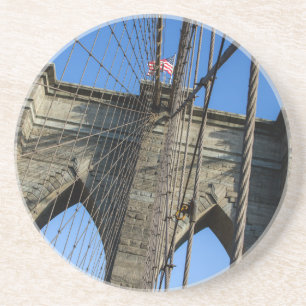 Brooklyn-Brücke 02 Getränkeuntersetzer