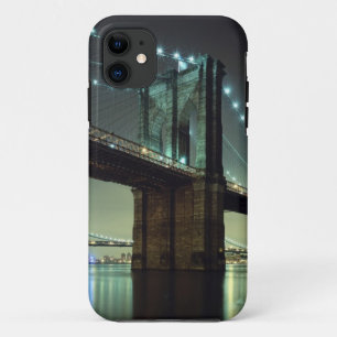 Brooklyn-Brücke an Nachtmanhattan-Brücke Case-Mate iPhone Hülle