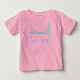 Brooklyn-Brücke   New York City Baby T-shirt