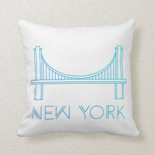 Brooklyn-Brücke   New York City Kissen
