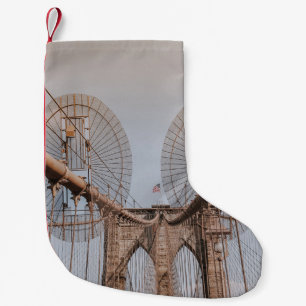 BROOKLYN BRÜCKE NEW YORK KLEINER WEIHNACHTSSTRUMPF