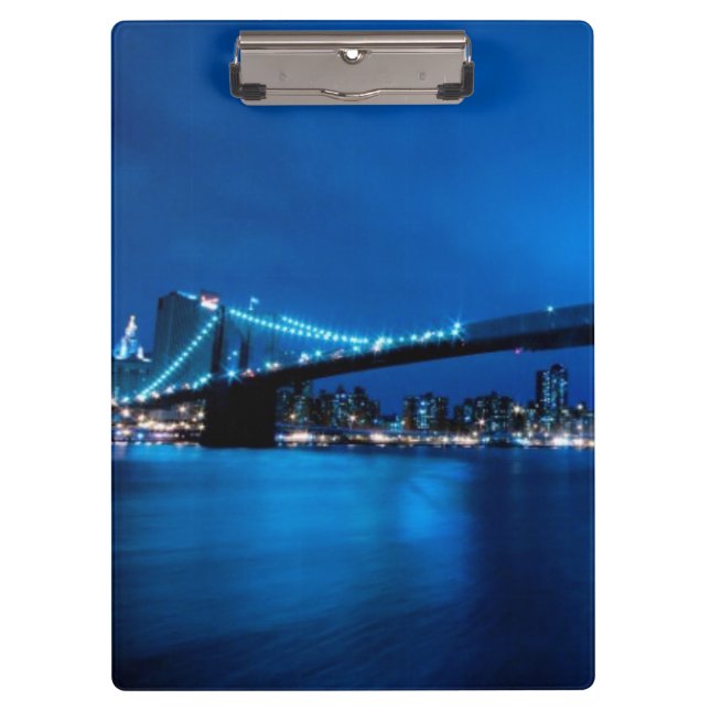 Brooklyn-Brücke, New York Klemmbrett (Vorderseite)