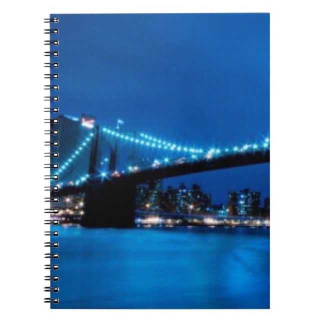 Brooklyn-Brücke, New York Notizblock (Vorderseite)
