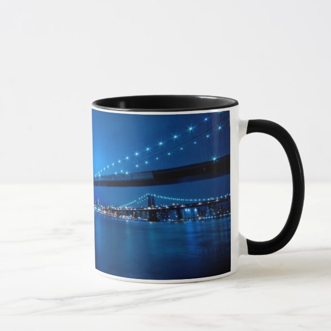 Brooklyn-Brücke, New York Tasse (Rechts)