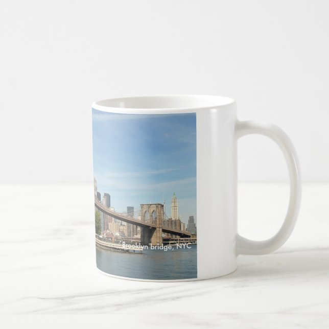 Brooklyn-Brücke, NYC Tasse (Rechts)