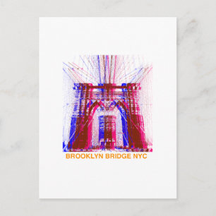 Brooklyn-Brücke Postkarte