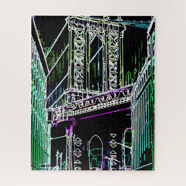 Brooklyn-Brücke Puzzle (Vertikal)