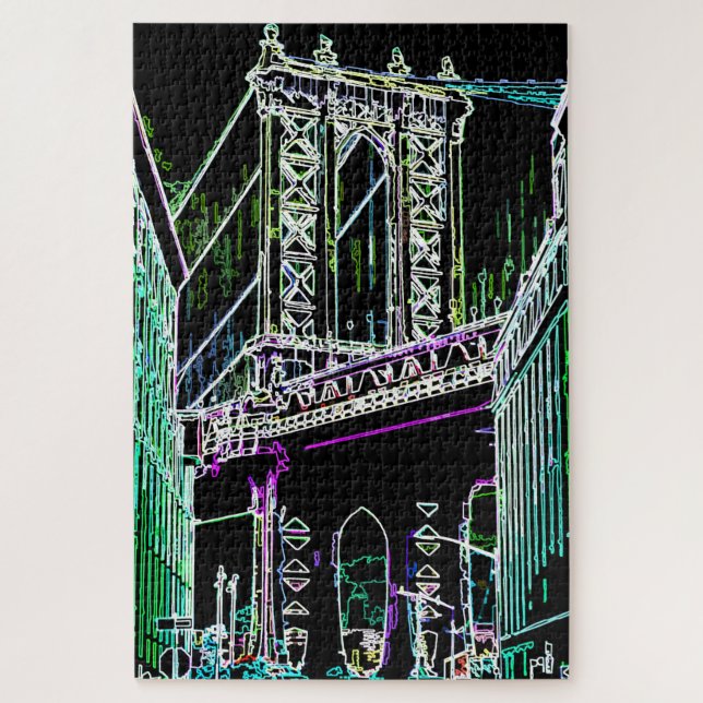 Brooklyn-Brücke Puzzle (Vertikal)