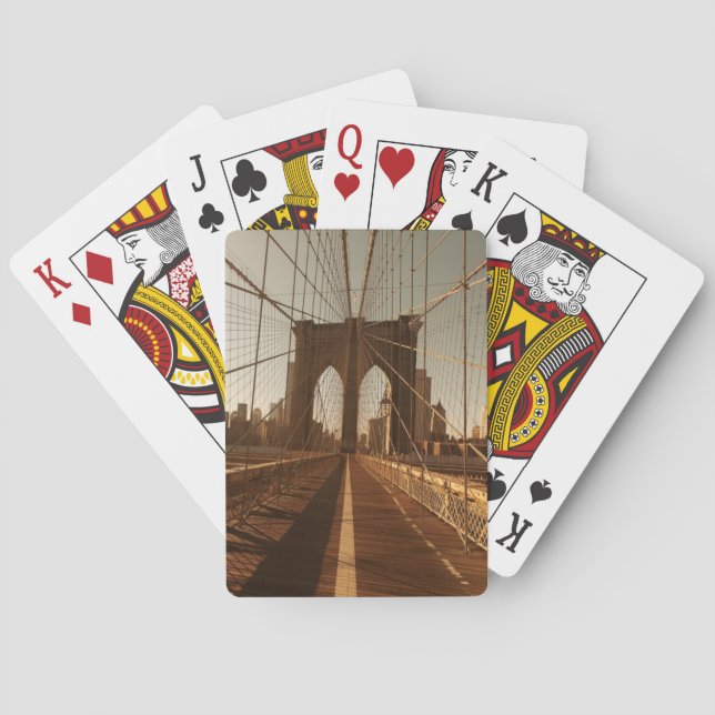 Brooklyn-Brücke Spielkarten (Rückseite)