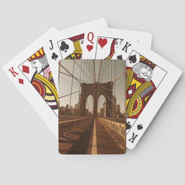 Brooklyn-Brücke Spielkarten (Rückseite)