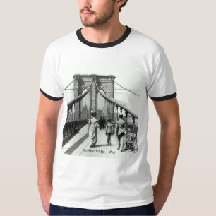 Brooklyn-Brücke - T - Shirt 1899