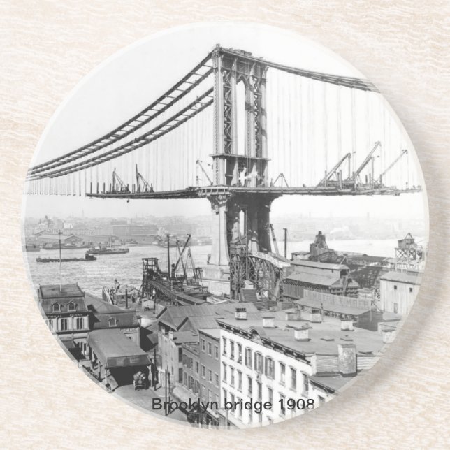 Brooklyn-Brücke Untersetzer (Vorne)
