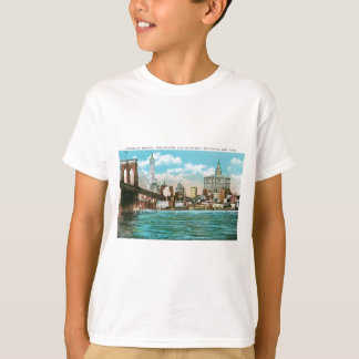 Brooklyn-Brücke, Woolworth und Municipal… T-Shirt