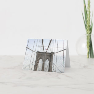 Brooklyn-Brücken-Perspektive Karte