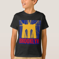 Brooklyn-Brücken-Silhouette