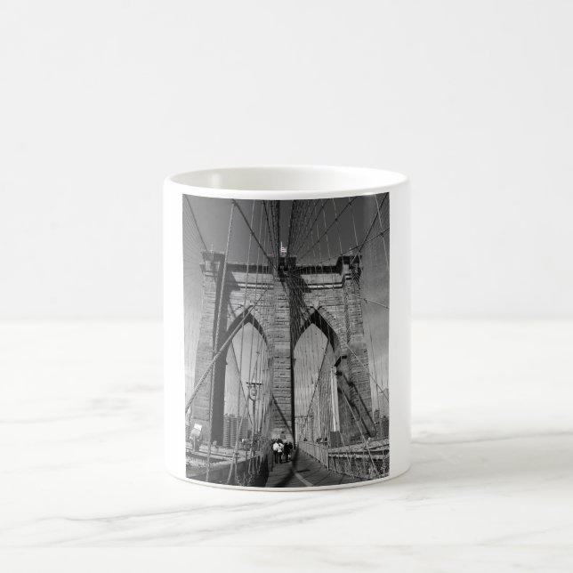 Brooklyn-Brücken-Tasse Kaffeetasse (Mittel)