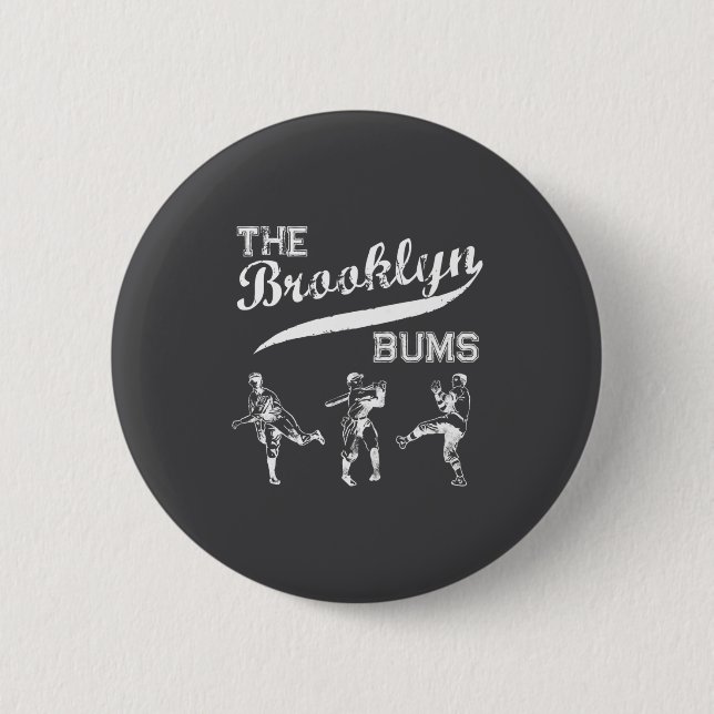 Brooklyn Bums New York Baseball Fan _1  Button (Vorderseite)