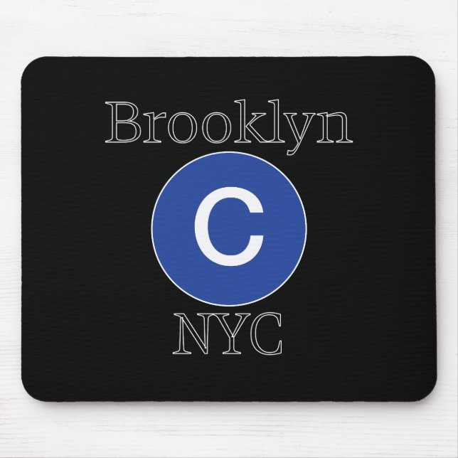 Brooklyn C Zug Mousepad (Vorne)