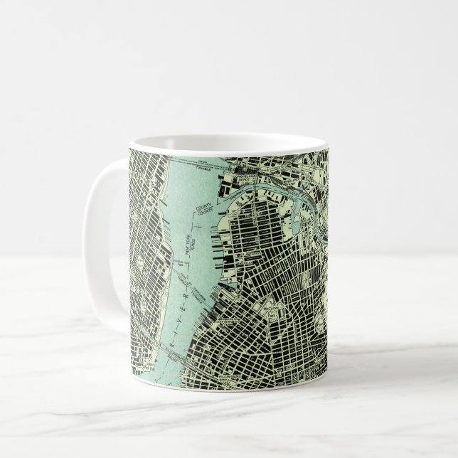 Brooklyn Coffee Tasse (Vorderseite Links)