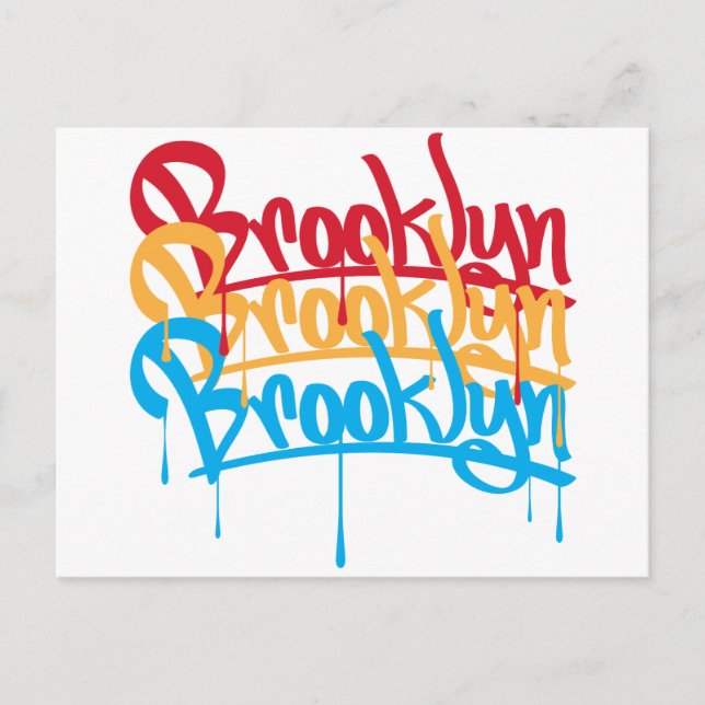 Brooklyn Colors Postkarte (Vorderseite)