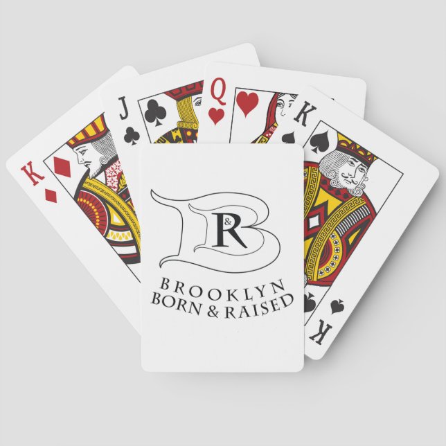 BROOKLYN GEBOREN- UND RAISED™ SPIELKARTEN (Rückseite)