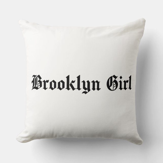 Brooklyn Girl Kissen