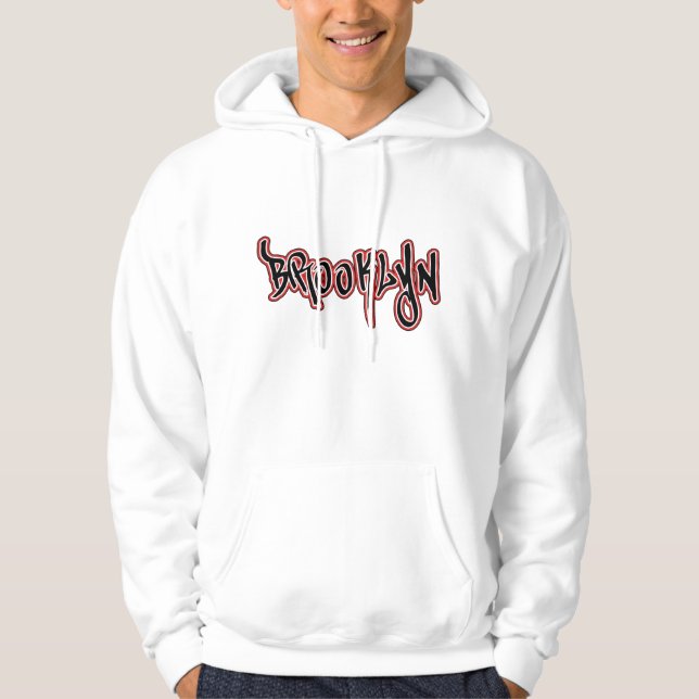 Brooklyn Graffiti Hoodie (Vorderseite)