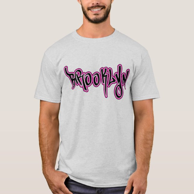 Brooklyn Graffiti T-Shirt (Vorderseite)
