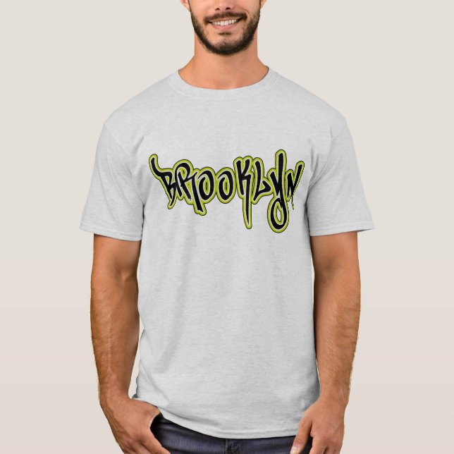 Brooklyn Graffiti T-Shirt (Vorderseite)