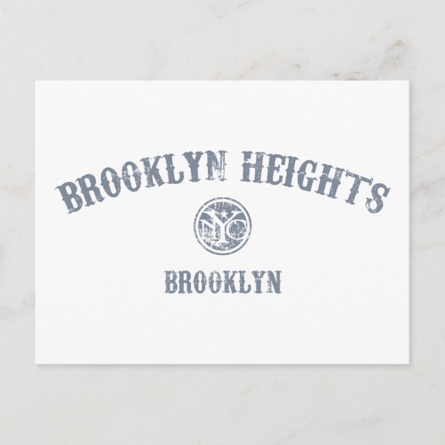 Brooklyn Heights Postkarte (Vorderseite)