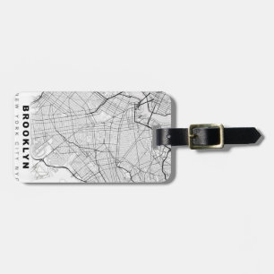 Brooklyn Karte Gepäckanhänger