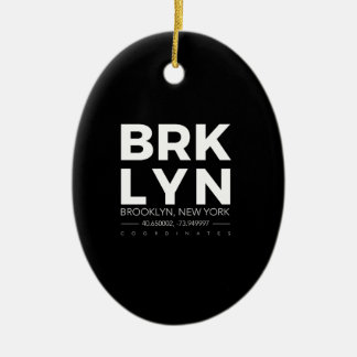 Brooklyn Keramik Ornament